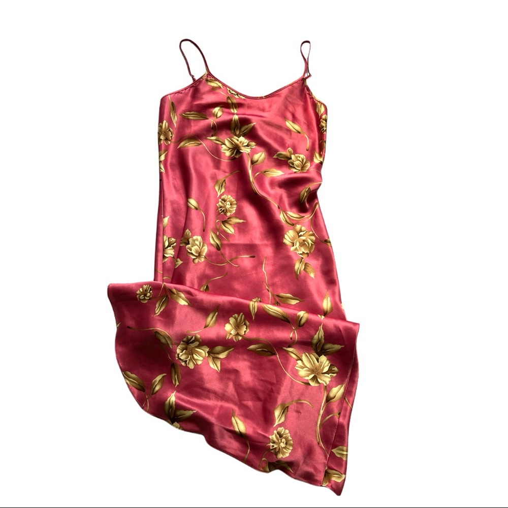 vintage silk dress